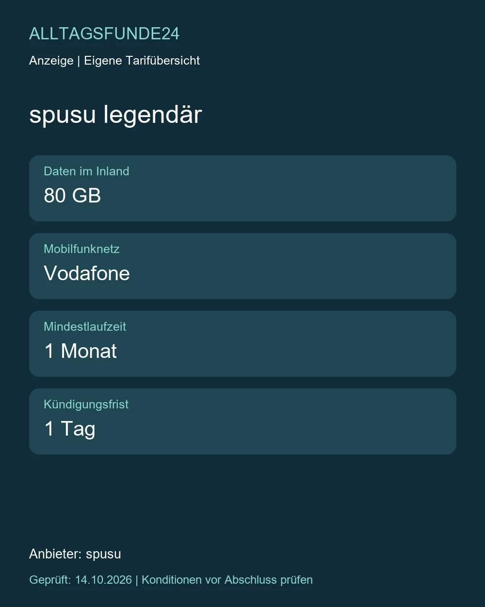 spusu legendär