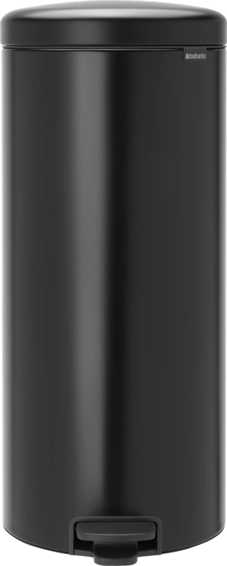 Brabantia NewIcon Treteimer 30 Liter Matt Black