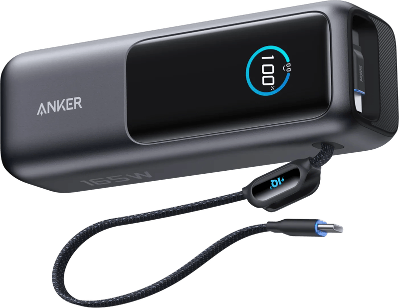 Anker Powerbank 25.000 mAh mit Schnellladefunktion Schwarz