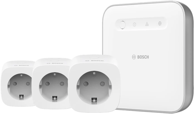 Bosch Smart Plug Compact 3er-Pack + Smart Home Controller